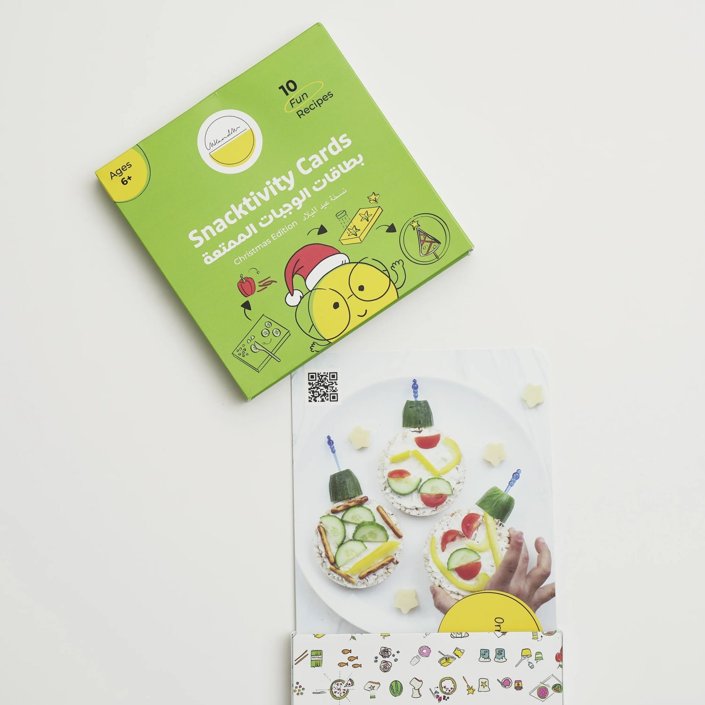 Snacktivity Snacks Cards | Christmas Edition | 6Y+