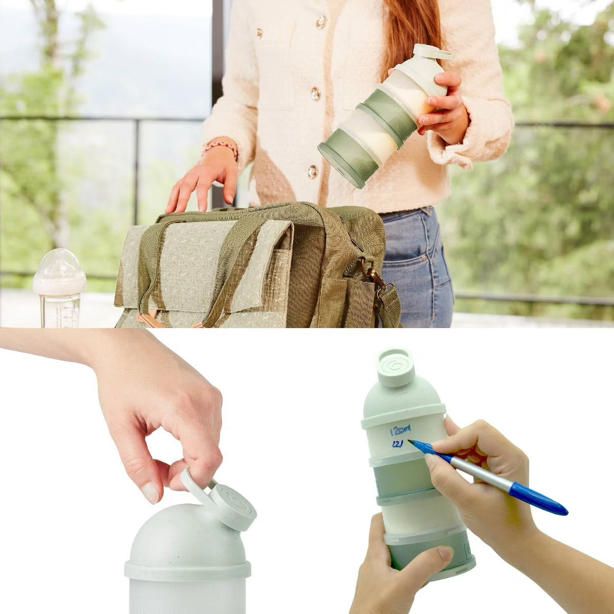 Babymoov - Babydose | Mineral Green