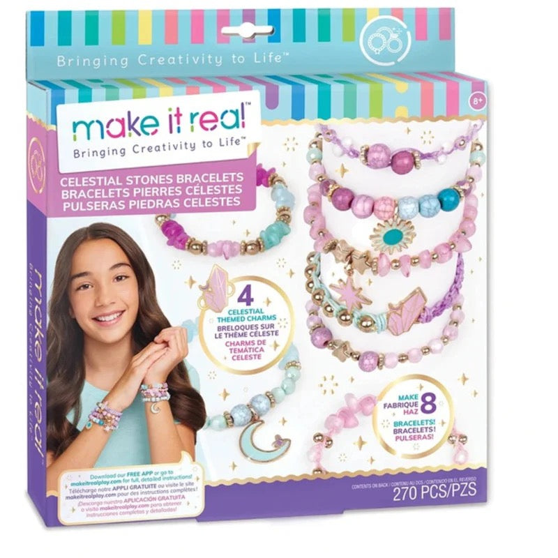 Make it Real - Celestial Stones Diy Bracelets Make it Real - Celestial Stones Diy Bracelets