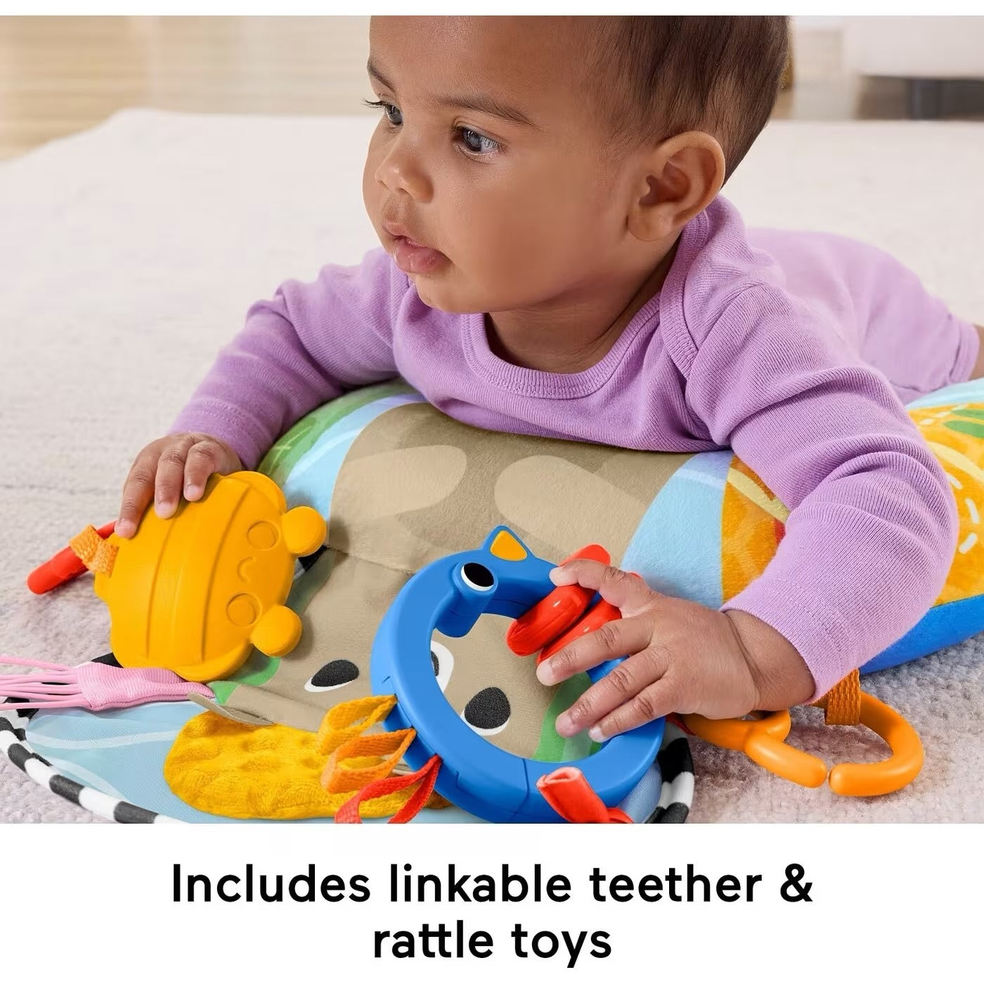 Fisher Price - Sensory Adventures Tummy Wedge Newborn Toy
