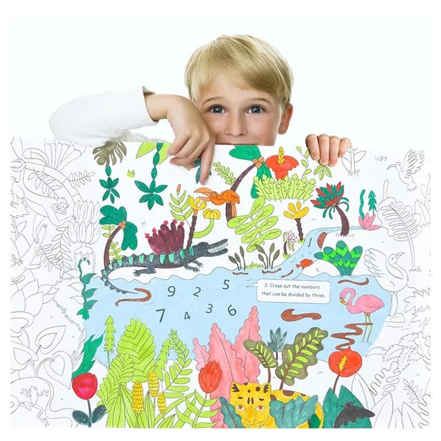 Mideer - Giant Colouring Roll | Jungle Mideer - Giant Colouring Roll | Jungle