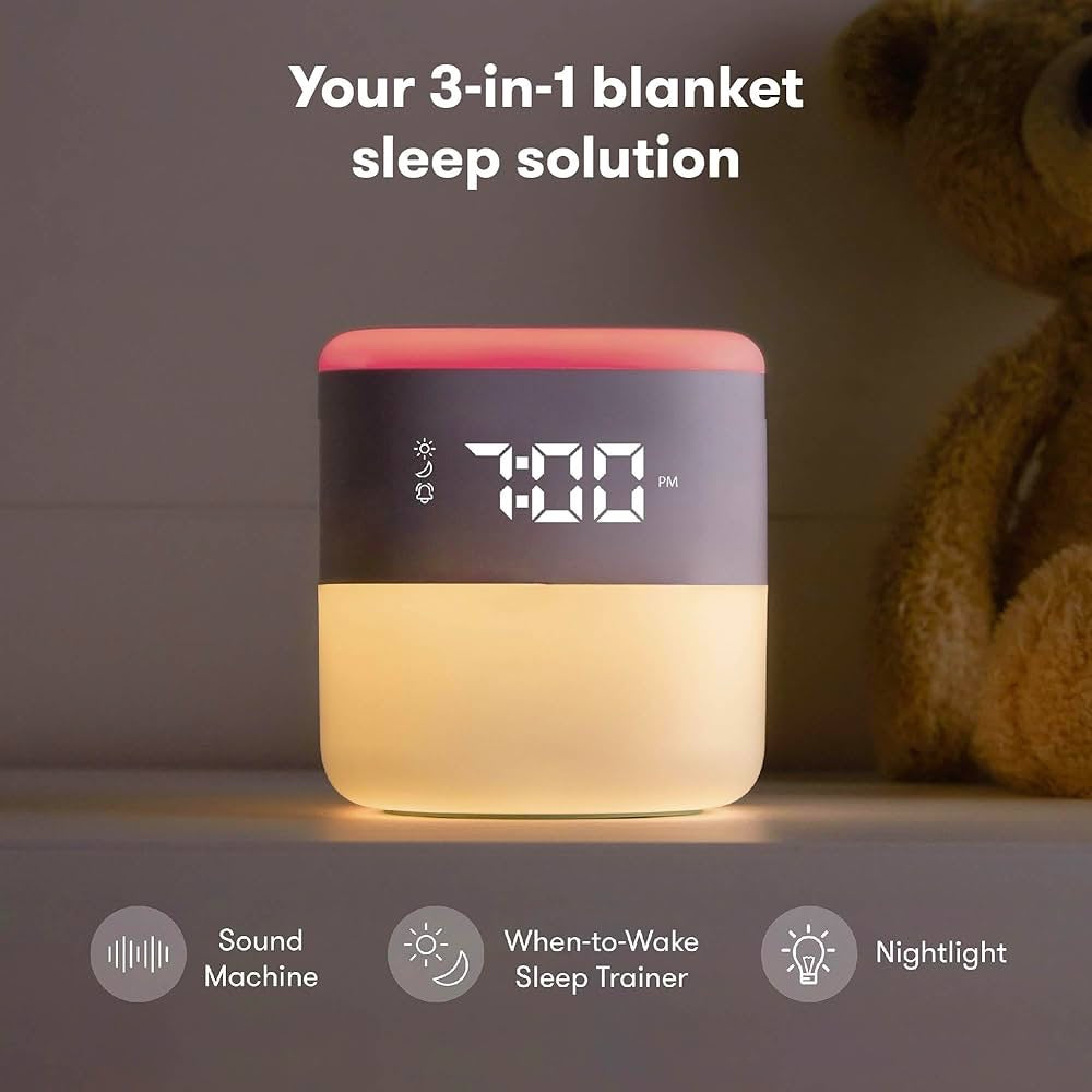 Frida Baby - 3-in-1 Sound Machine + When-To-Wake™ Clock + Nightlight Frida Baby - 3-in-1 Sound Machine + When-To-Wake™ Clock + Nightlight