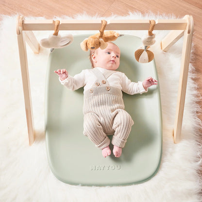 Nattou - SOFTY Wipeable Changing Pad | Green