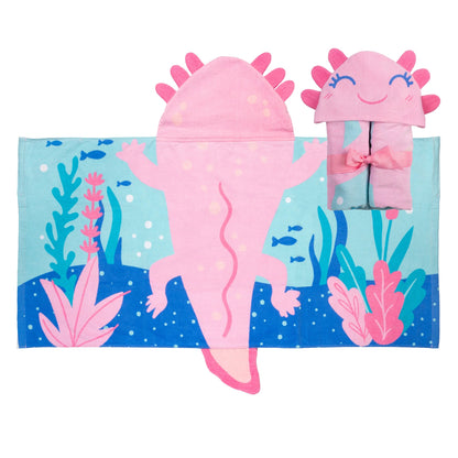 Stephen Joseph - Hooded Towel | Axolotl
