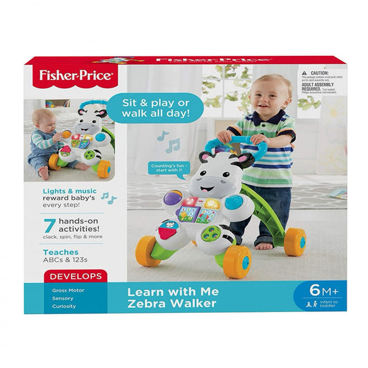 Fisher-Price - Learn with me Zebra Walker 6M+