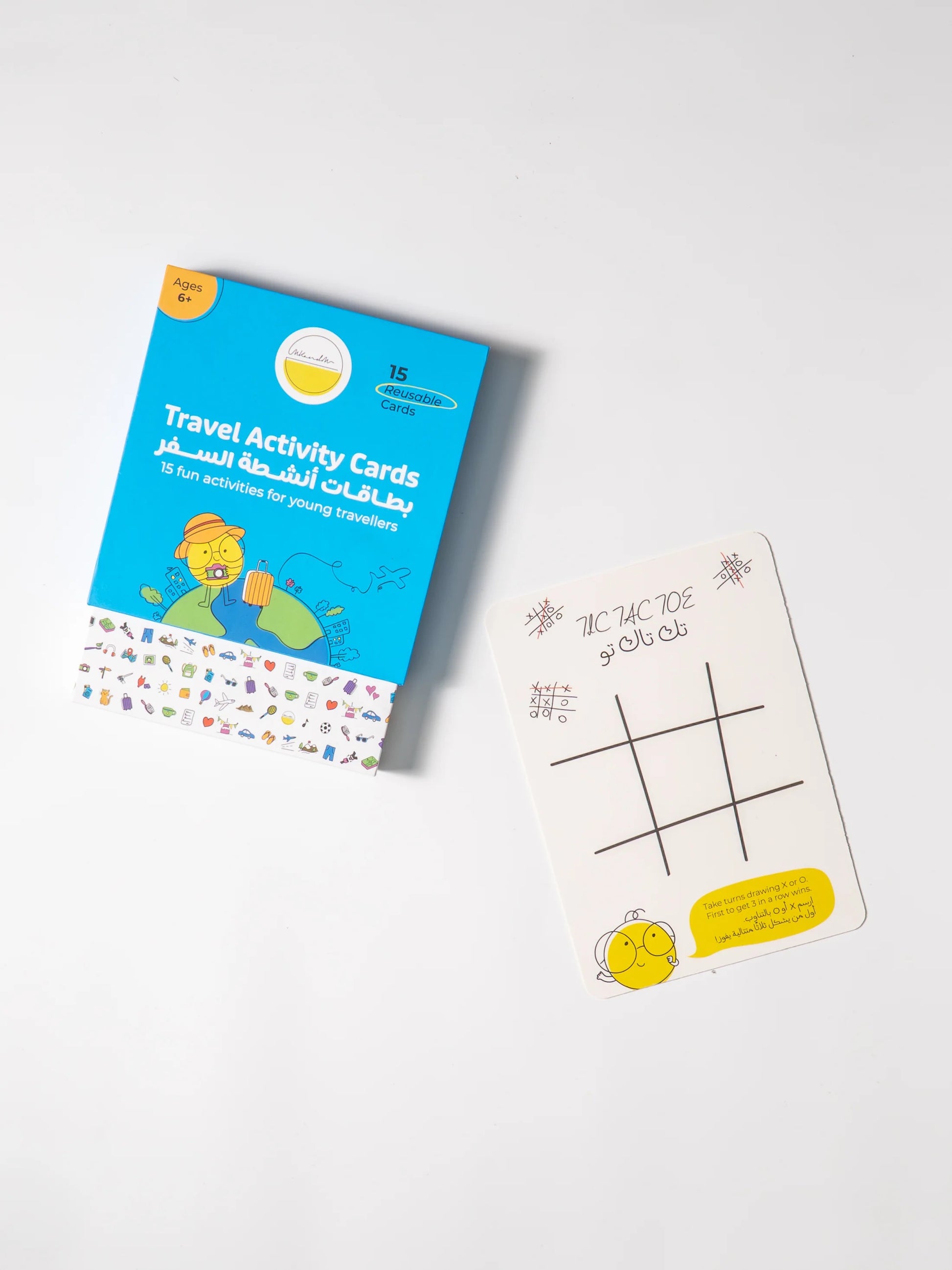 Travel Activity Reusable Cards | 6Y+ Travel Activity Reusable Cards | 6Y+