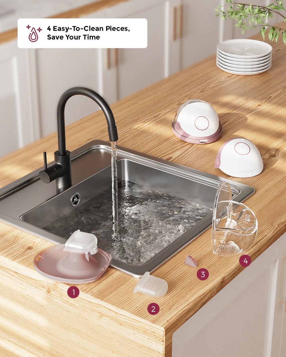 Momcozy - M6 Mobile style Breast Pump | Single