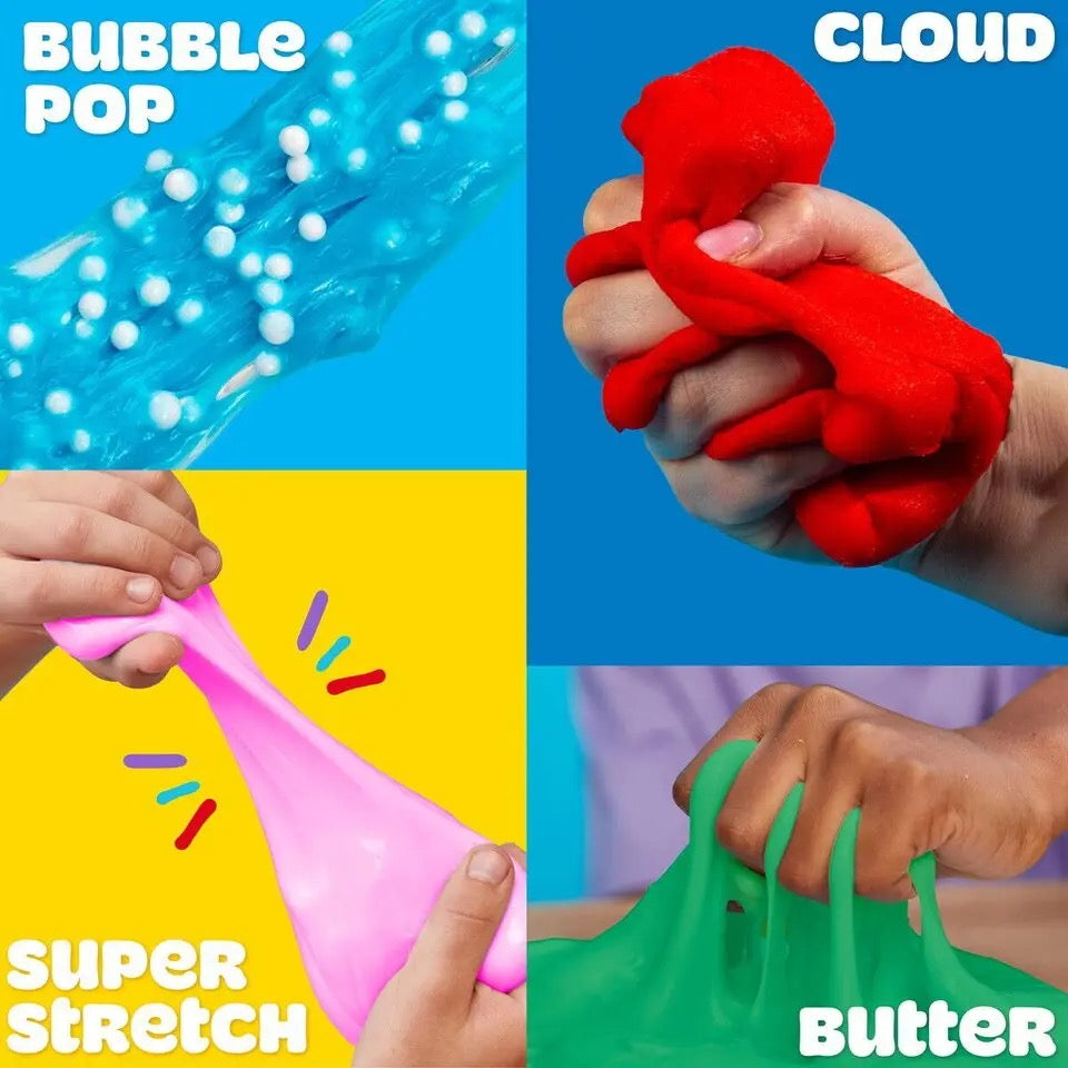 Play-Doh - Super Stretch Texture Compound | 6 Pack Box