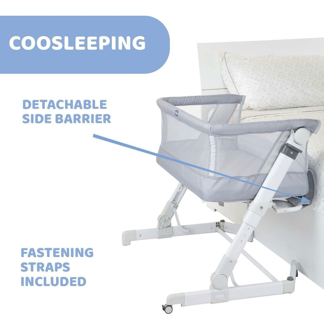 Chicco NEXT2ME Pop Up Co-sleeping Crib Atmosphere Chicco NEXT2ME Pop Up Co-sleeping Crib Atmosphere