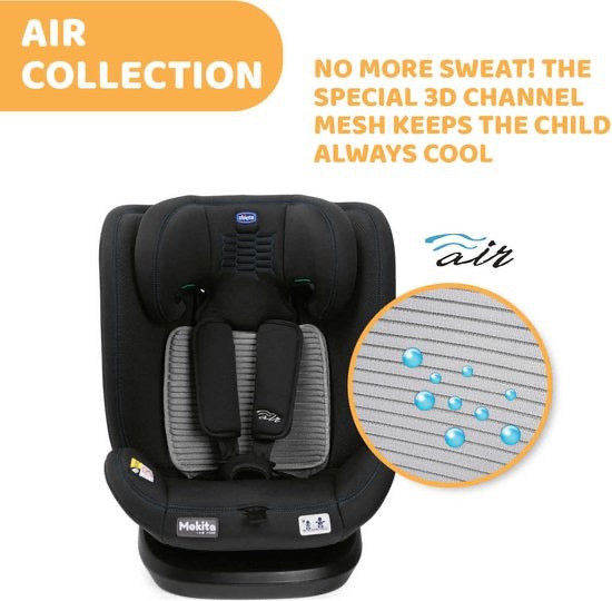 Chicco MOKITA I-SIZE Car Seat | Graphite Chicco MOKITA I-SIZE Car Seat | Graphite