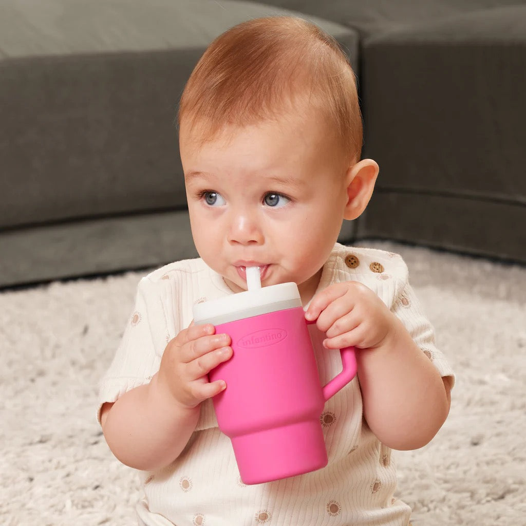 Infantino - My 1st Tumbler | 265ml | Bubble Gum Infantino - My 1st Tumbler | 265ml | Bubble Gum