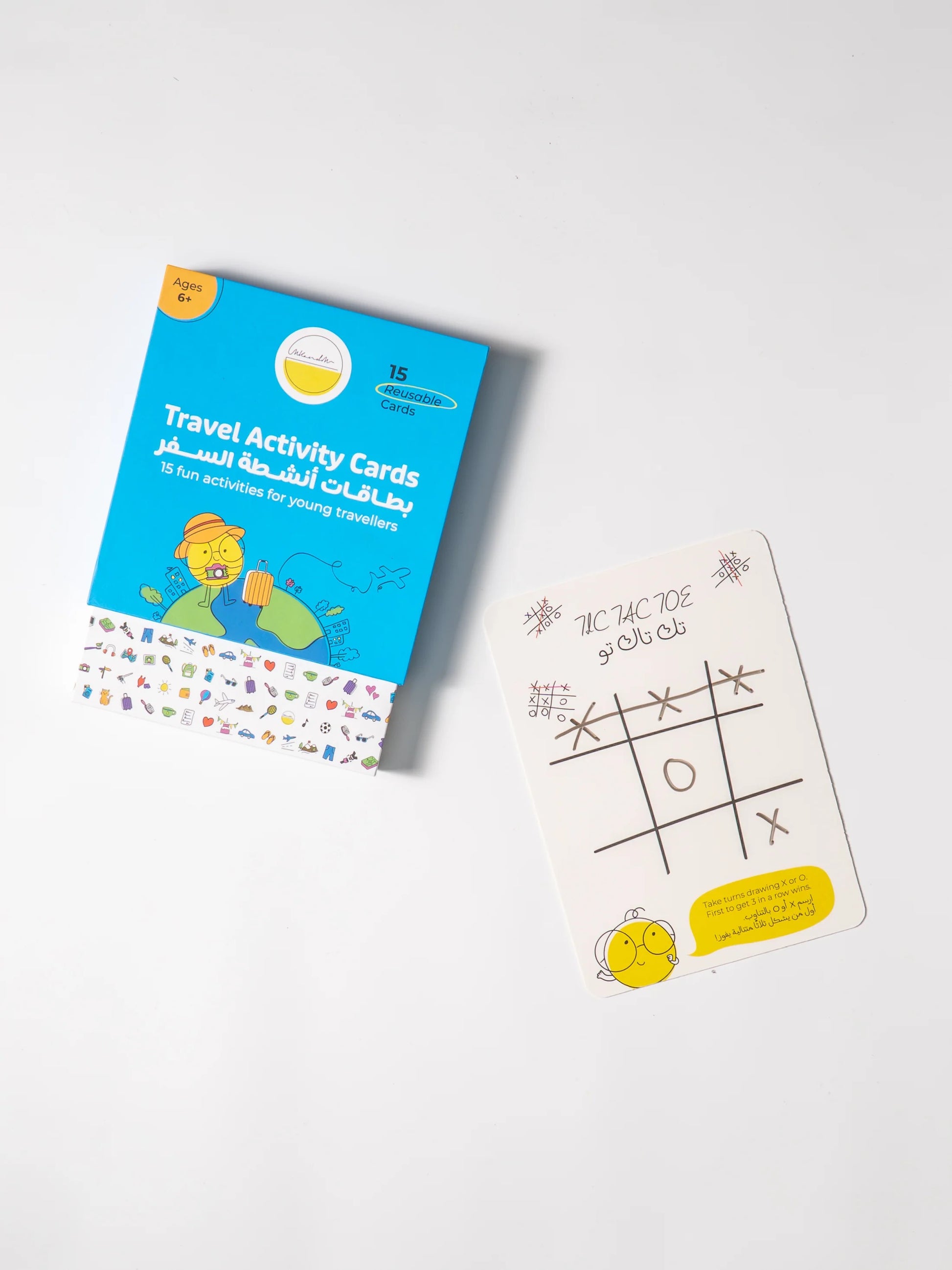 Travel Activity Reusable Cards | 6Y+ Travel Activity Reusable Cards | 6Y+