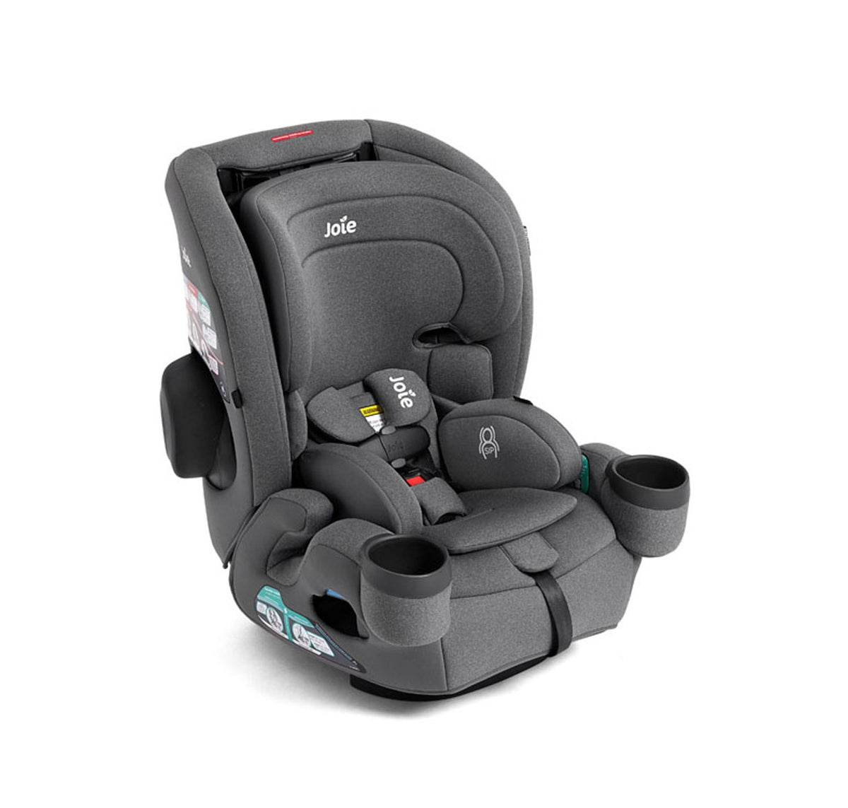 Joie - SAFFRON 4-IN-1 Car Seat + Booster | Thunder Joie - SAFFRON 4-IN-1 Car Seat + Booster | Thunder