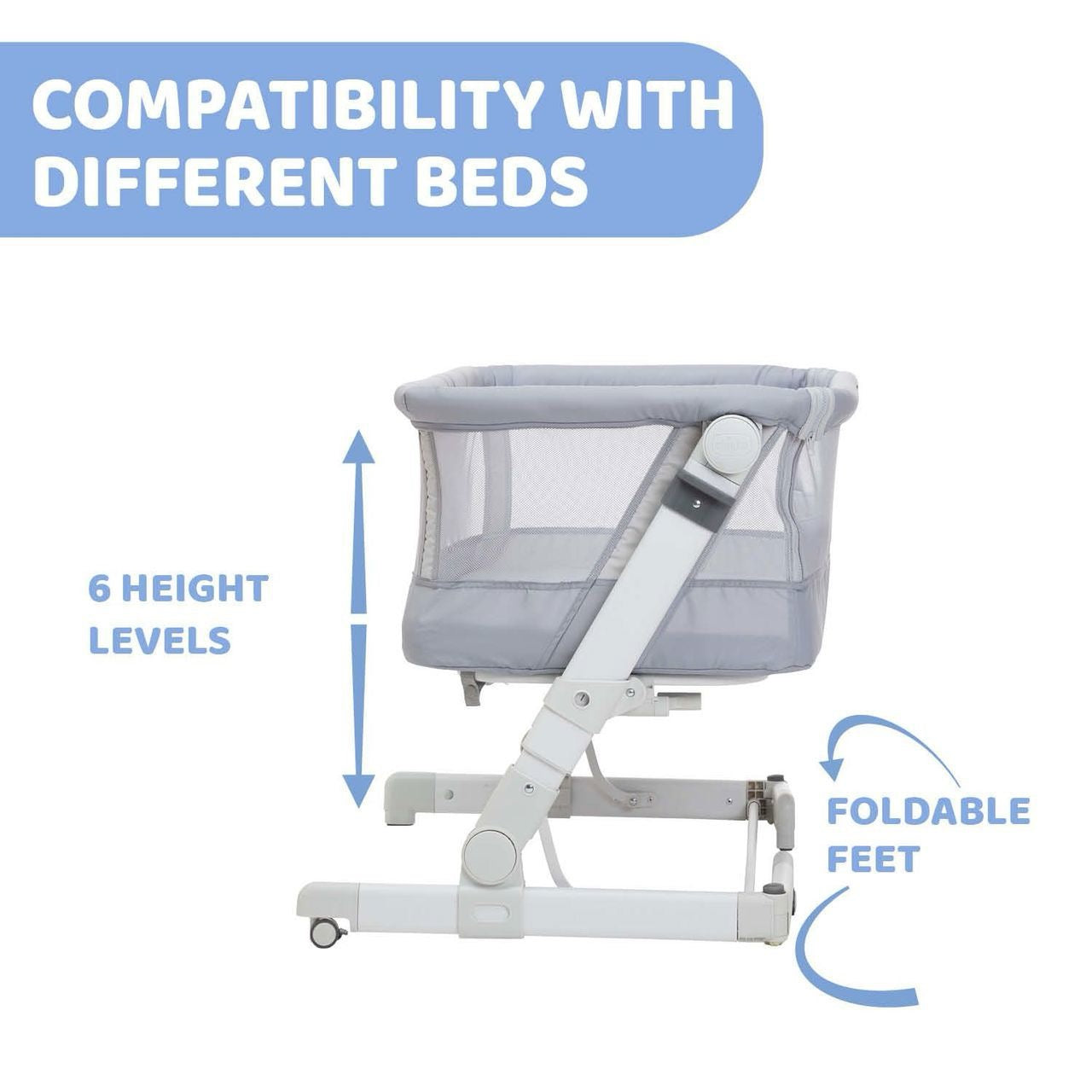Chicco NEXT2ME Pop Up Co-sleeping Crib Atmosphere Chicco NEXT2ME Pop Up Co-sleeping Crib Atmosphere