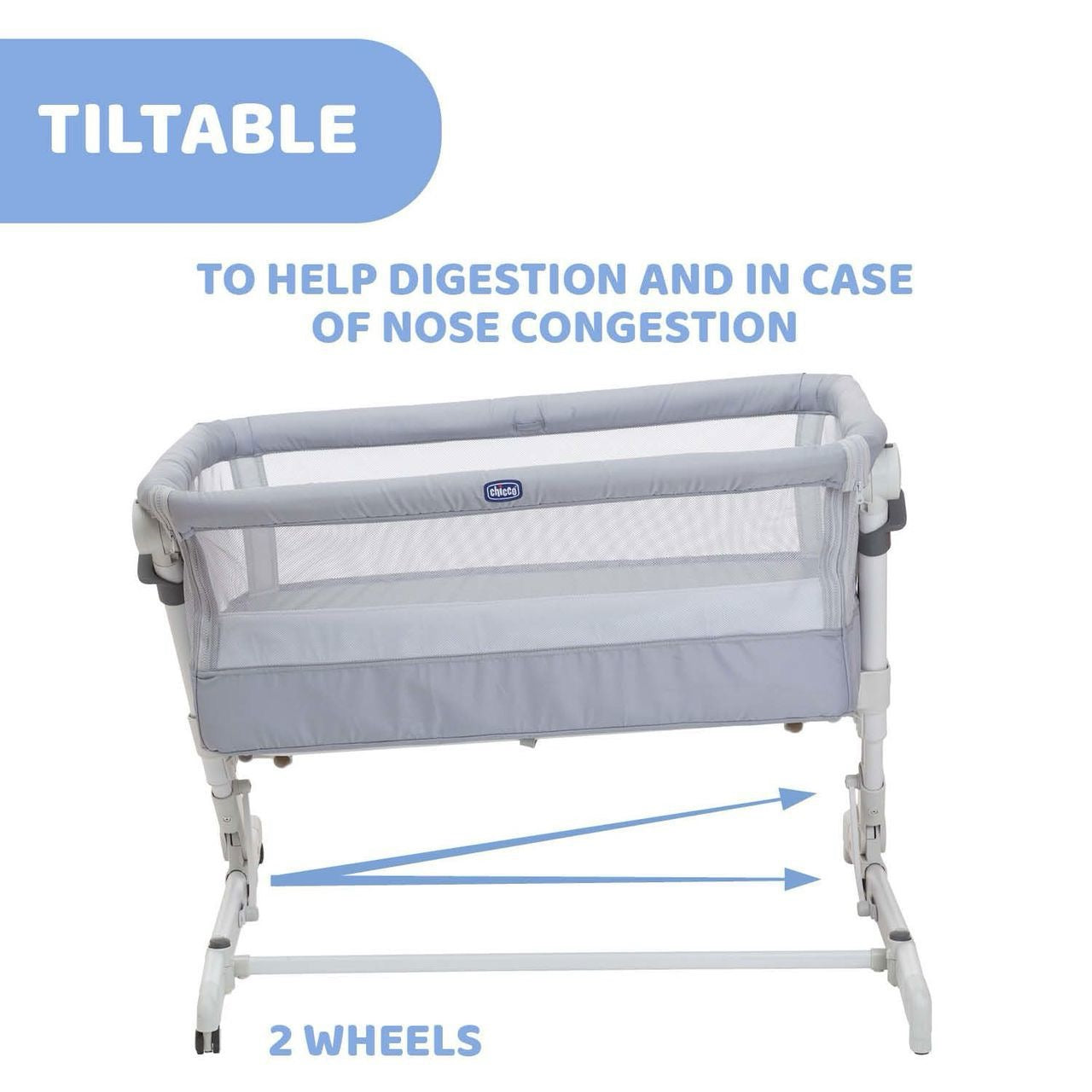 Chicco NEXT2ME Pop Up Co-sleeping Crib Grey Mist Chicco NEXT2ME Pop Up Co-sleeping Crib Grey Mist