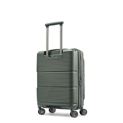 Samsonite - Paralux حقيبة سفر للمقصورة 55 سم جيب أمامي زيتوني | للمقصورة