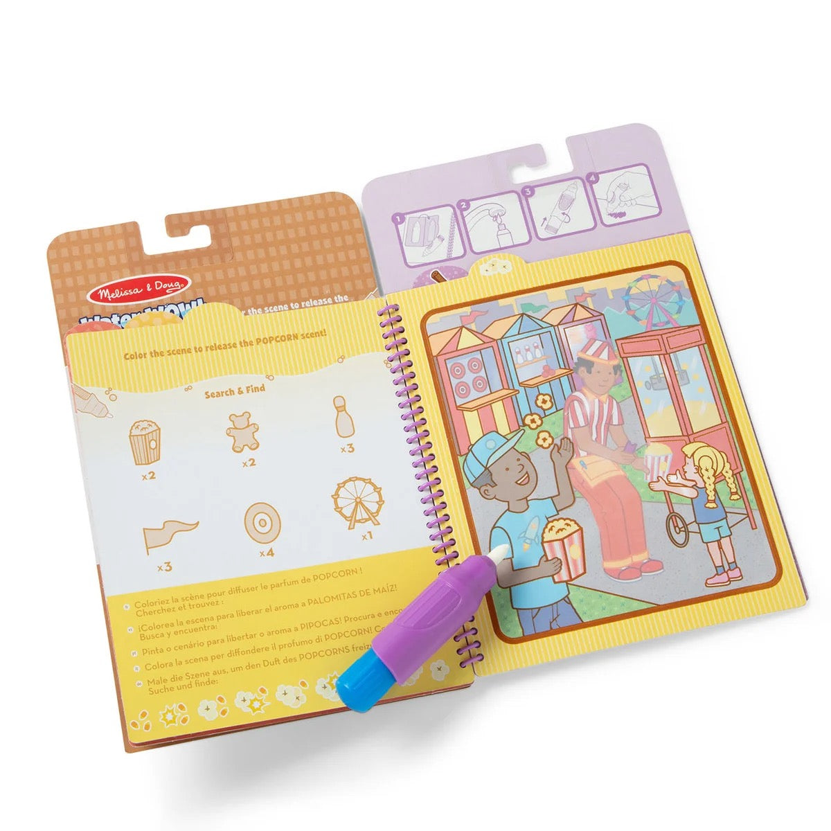 Melissa & doug Water Wow! Treat Scented Pad Melissa & doug Water Wow! Treat Scented Pad