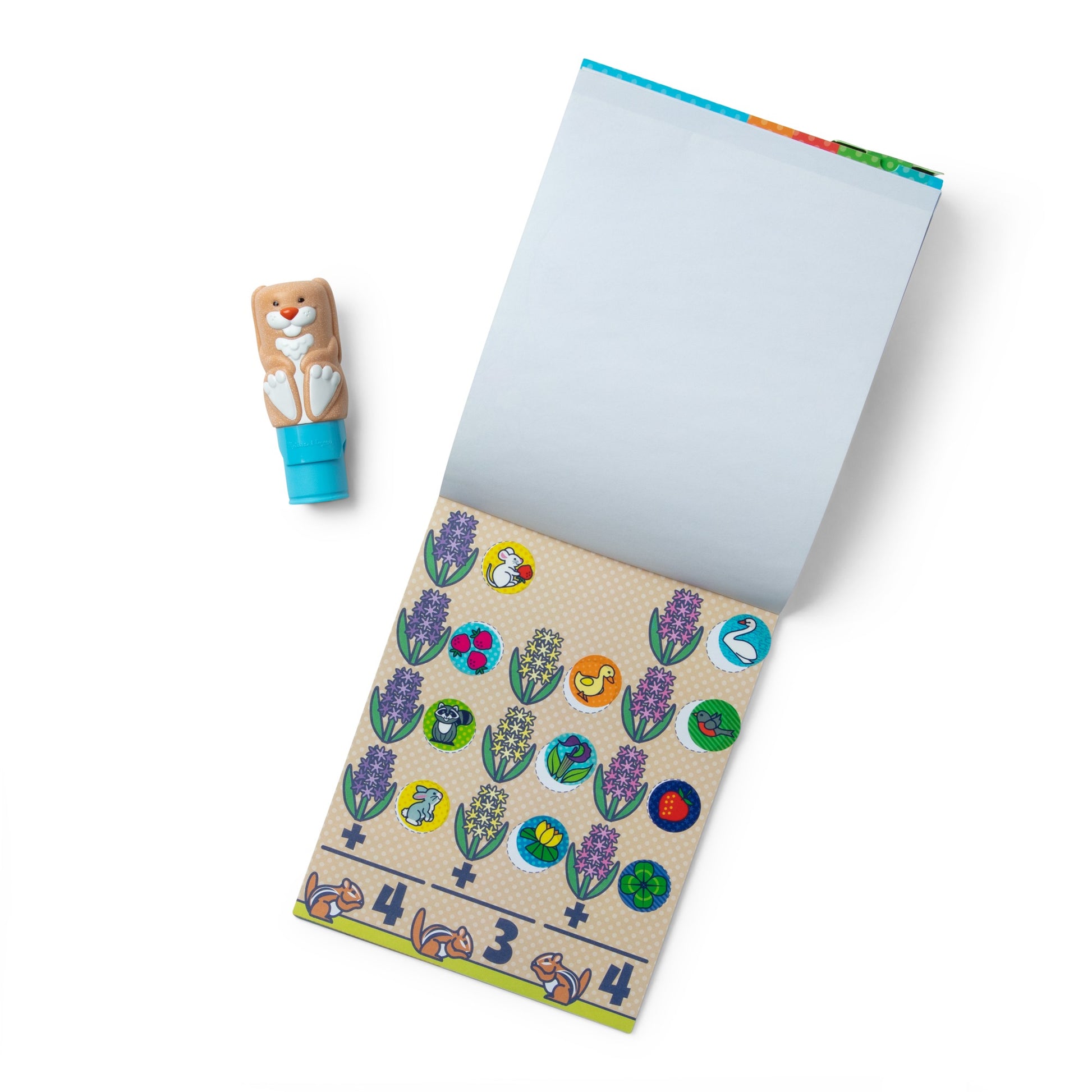 Melissa & Doug - Sticker WOW! Activity Pad + Stamp Set | Bunny Melissa & Doug - Sticker WOW! Activity Pad + Stamp Set | Bunny
