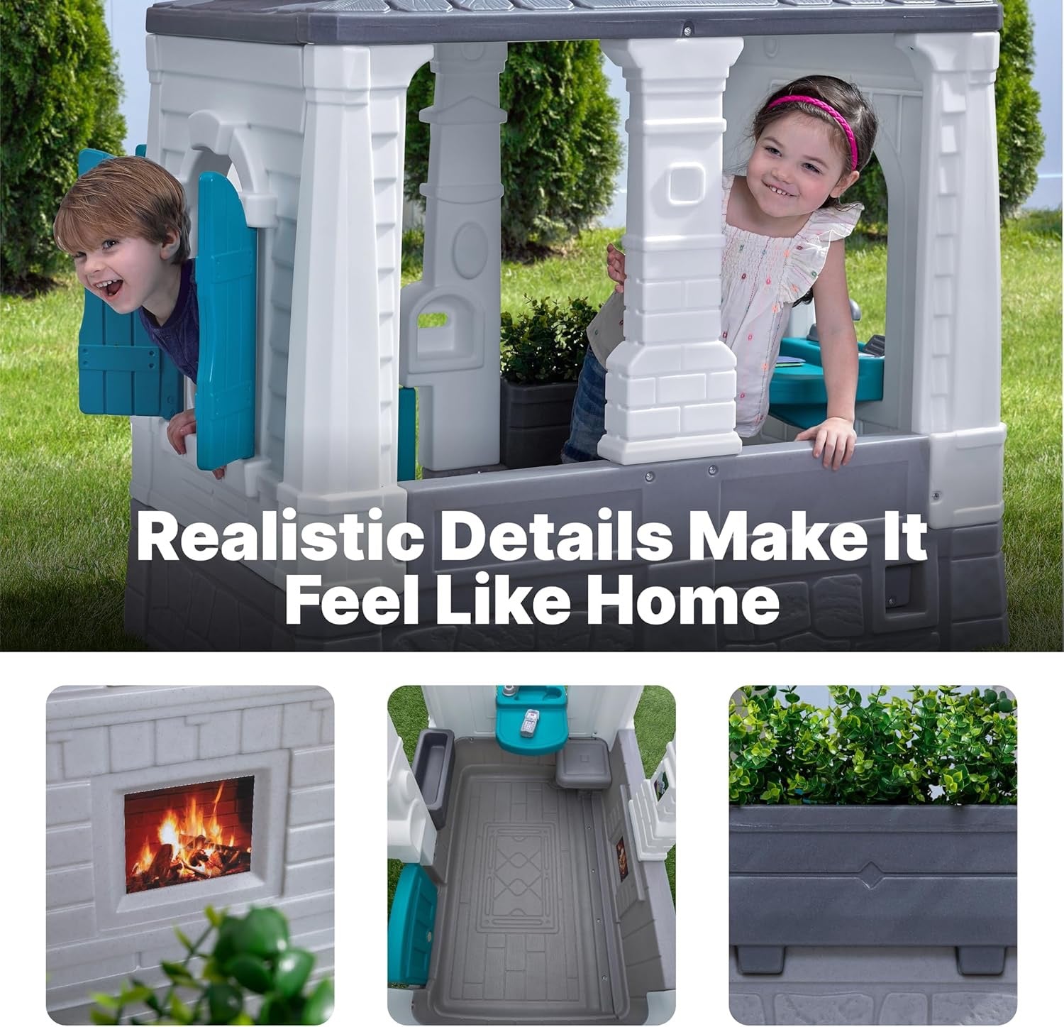 Step2 - Neat & Tidy Cottage II | Homestyle Edition | 3-6Y Step2 - Neat & Tidy Cottage II | Homestyle Edition | 3-6Y