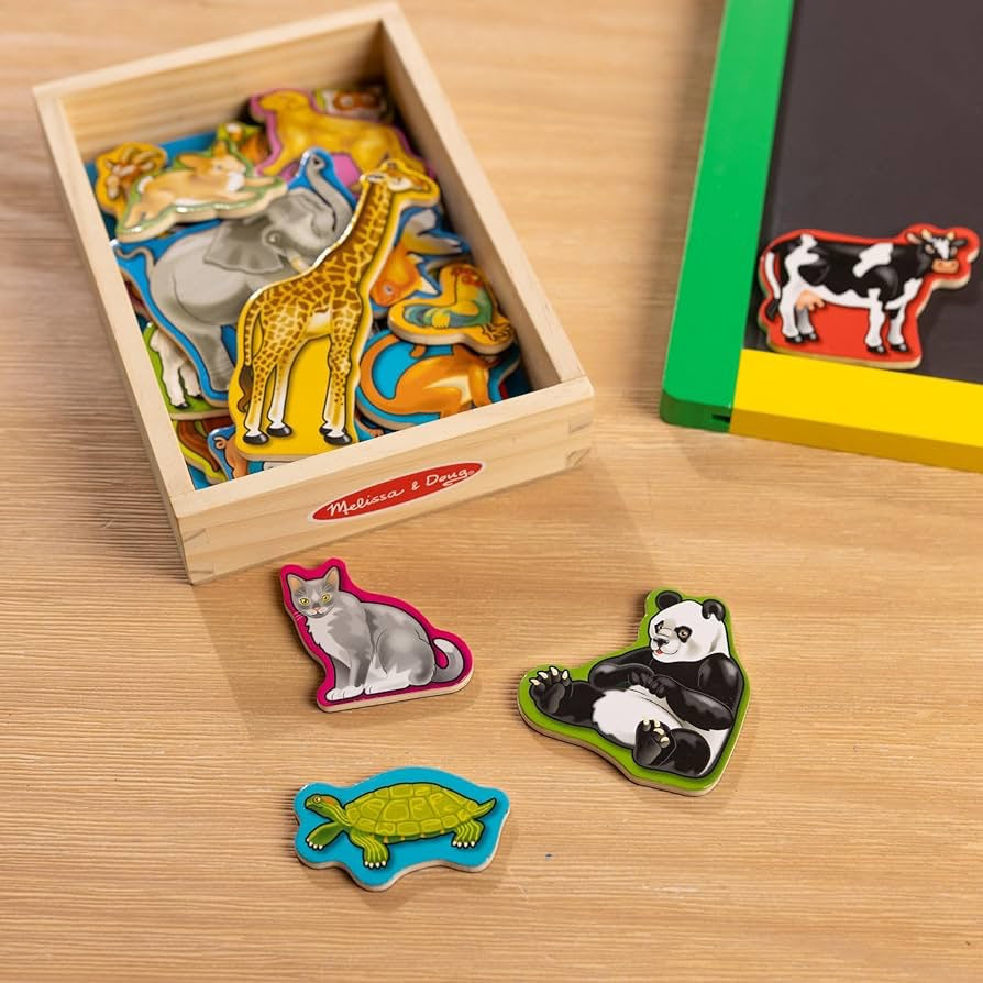 Melissa & Doug Wooden Animal Magnet