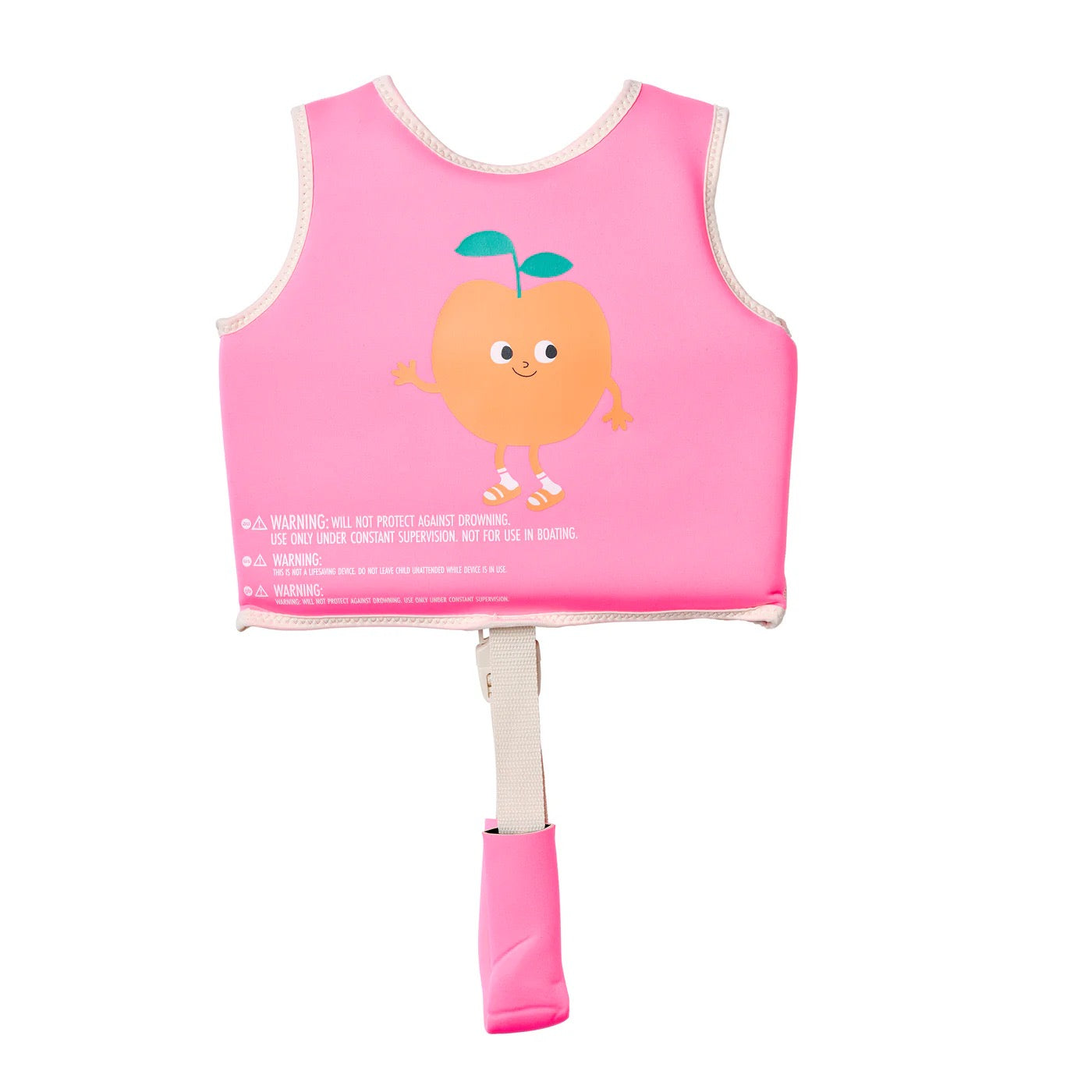 SUNNYLiFE - Float Vest | Poppy the Peach Neon Pink | 1-2Y