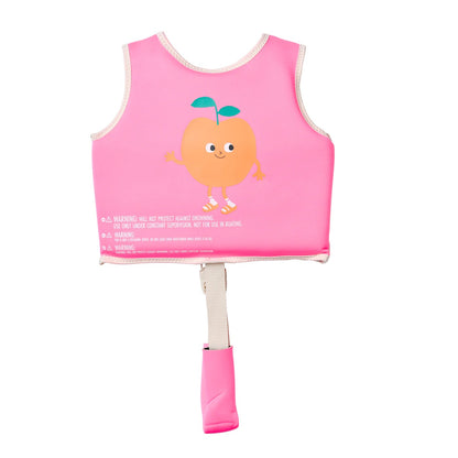 SUNNYLiFE - Float Vest | Poppy the Peach Neon Pink | 1-2Y