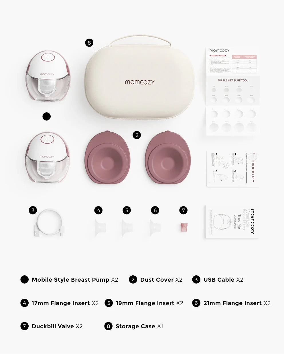 Momcozy - M6 Mobile style Breast Pump | Double