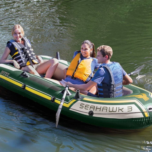 Intex - Seahawk 3 Boat Set 2.90mx1.35mx42.5cm 6Y+ — BambiniJO Jordan