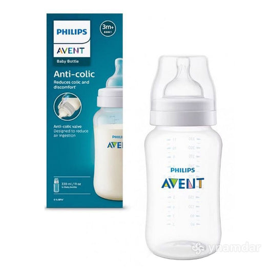 Philips Avent - Anti-colic Baby Bottle 330ml | 3m+ | White