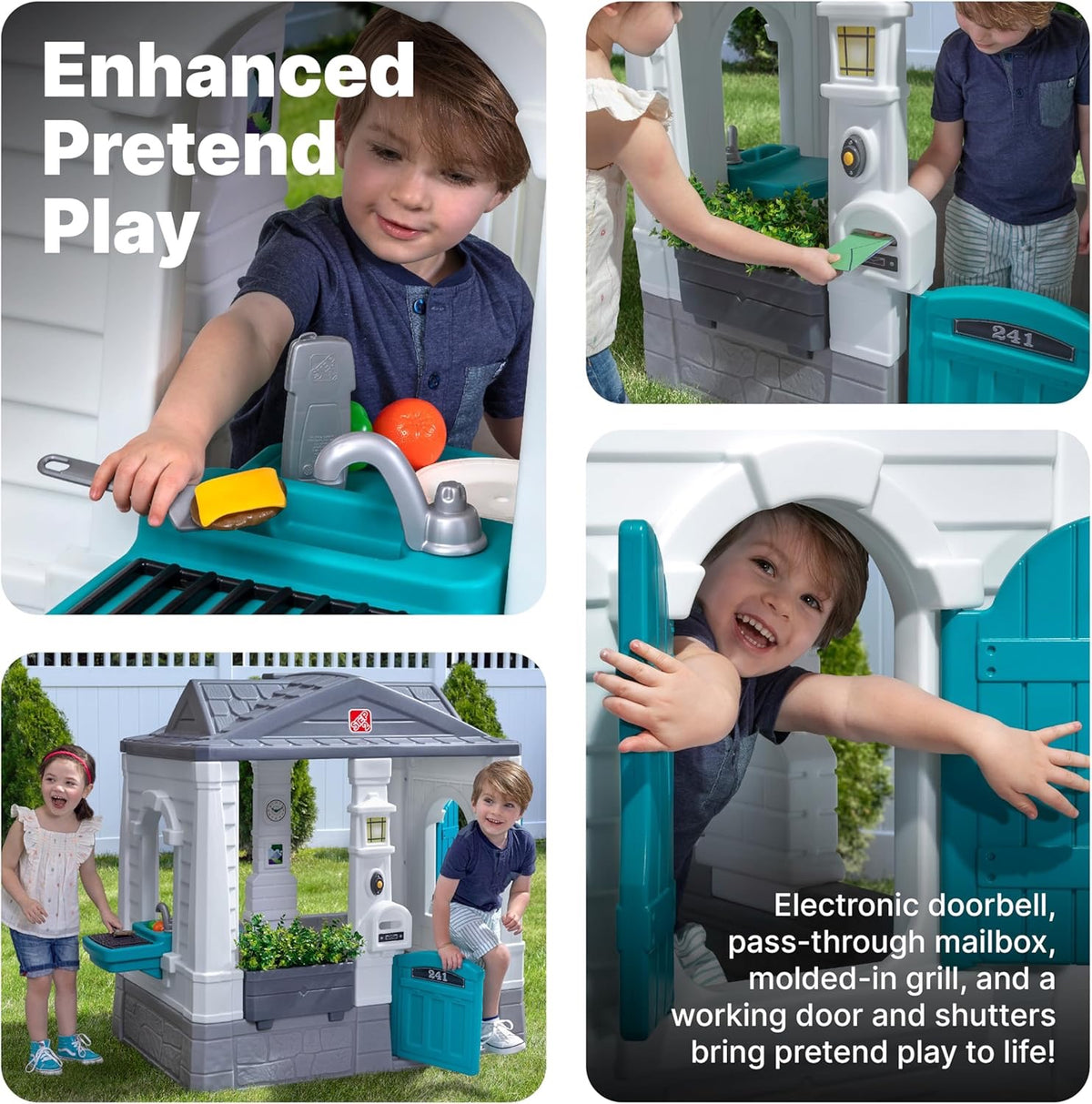 Step2 - Neat & Tidy Cottage II | Homestyle Edition | 3-6Y Step2 - Neat & Tidy Cottage II | Homestyle Edition | 3-6Y