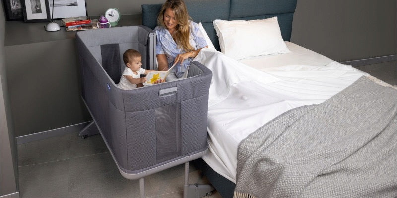 Chicco NEXT2ME Forever Co-sleeping Crib Ash Grey