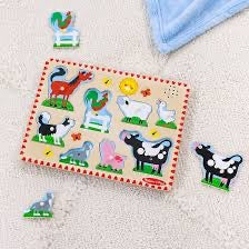 Melissa & Doug SOUND PUZZLE FARM ANIMALS 2+