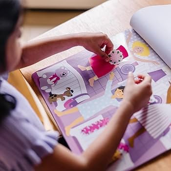 Melissa & Doug Reusable Sticker Pad - Dress-Up