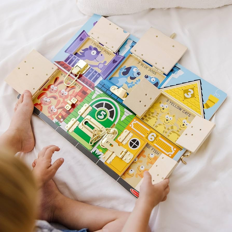Melissa & Doug - Latches Board Melissa & Doug - Latches Board
