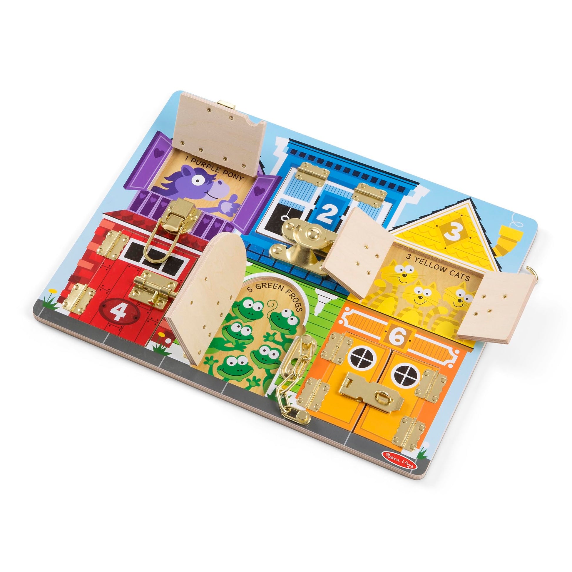 Melissa & Doug - Latches Board Melissa & Doug - Latches Board