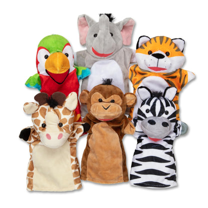 Melissa & Doug - Safari Puppet Set