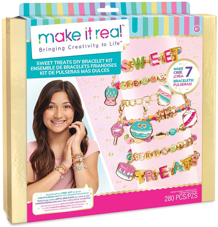 Make it Real - Sweet Treats Diy Bracelet Kit Make it Real - Sweet Treats Diy Bracelet Kit
