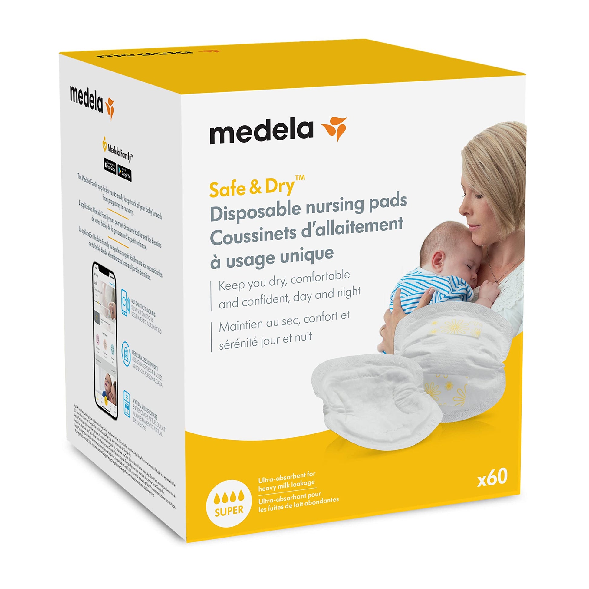 Medela - Disposable Nursing Pads 60 pcs Medela - Disposable Nursing Pads 60 pcs