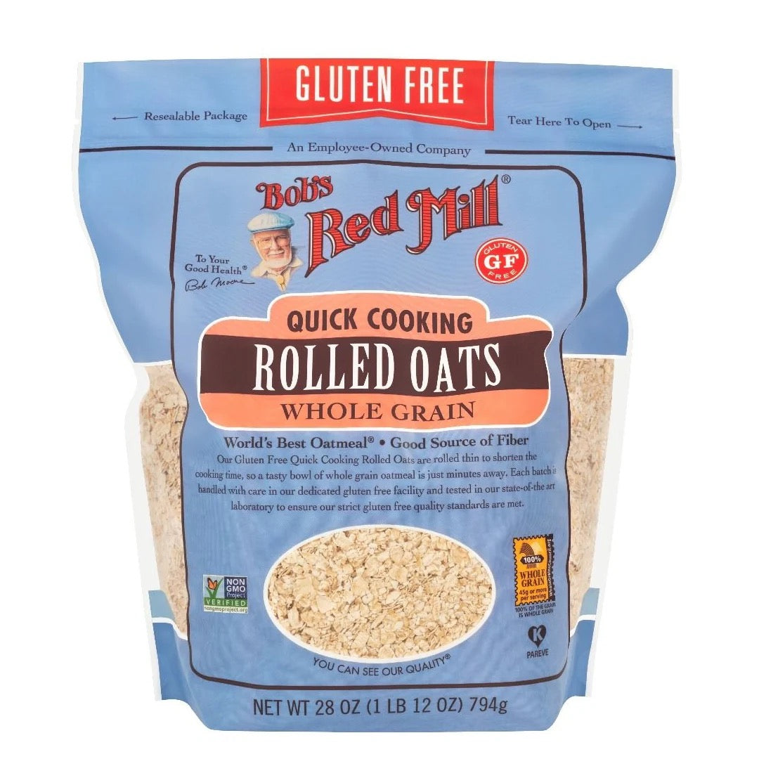 Quick Cooking Rolled Oats | Gluten Free | 794g Quick Cooking Rolled Oats | Gluten Free | 794g
