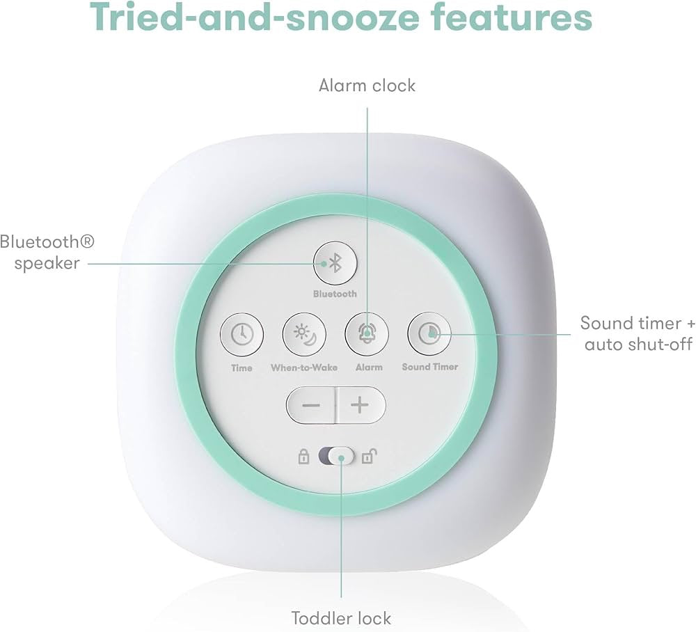 Frida Baby - 3-in-1 Sound Machine + When-To-Wake™ Clock + Nightlight Frida Baby - 3-in-1 Sound Machine + When-To-Wake™ Clock + Nightlight