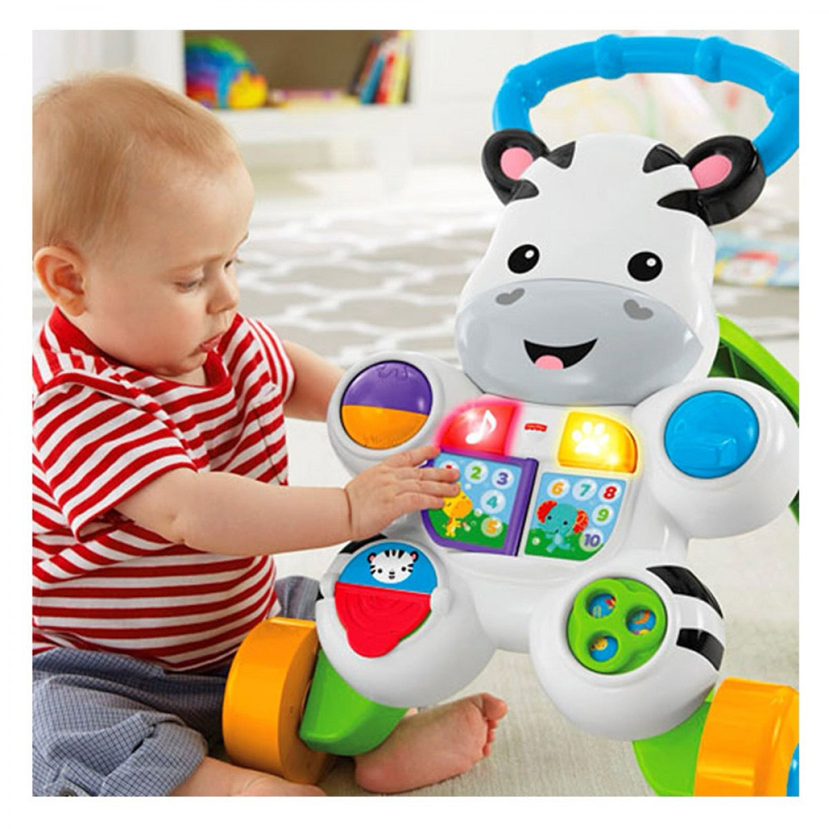 Fisher-Price - Learn with me Zebra Walker 6M+