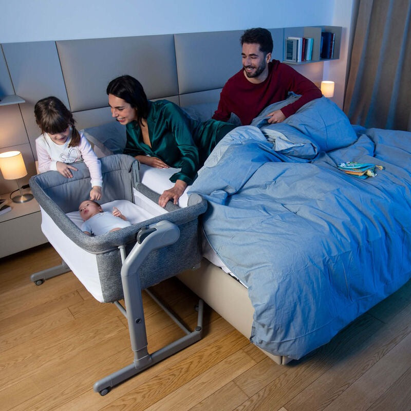 Chicco - Magic NEXT2ME EVO CO-SLEEPING CRIB | Grey Mist Chicco - Magic NEXT2ME EVO CO-SLEEPING CRIB | Grey Mist