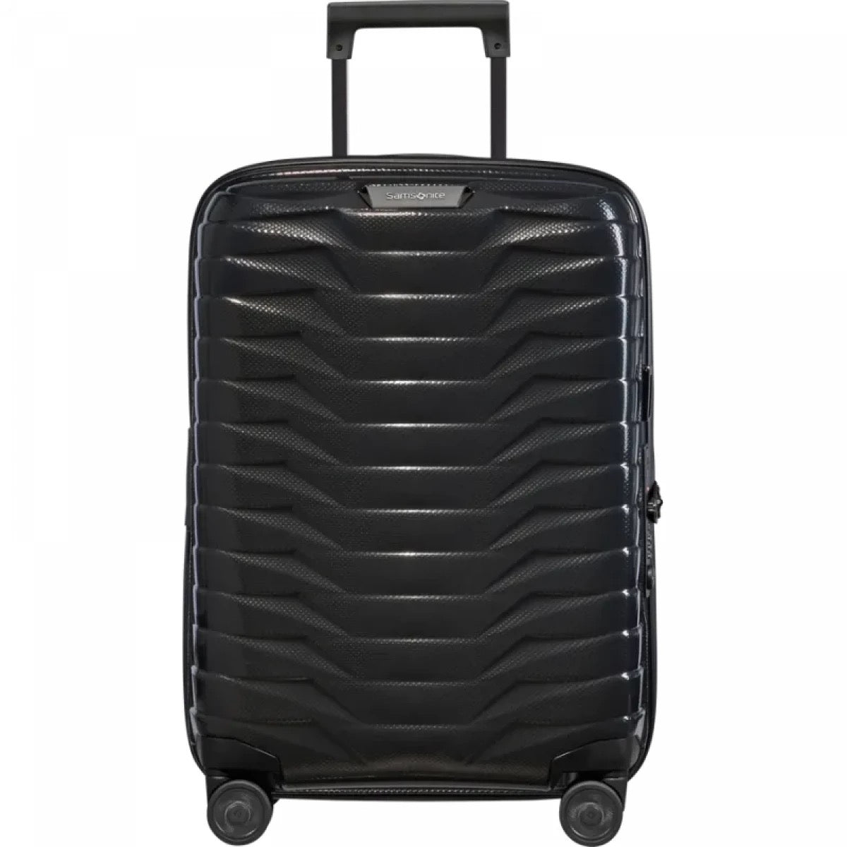 Samsonite - Proxis 55cm Expandable Cabin Spinner Black | Cabin Samsonite - Proxis 55cm Expandable Cabin Spinner Black | Cabin