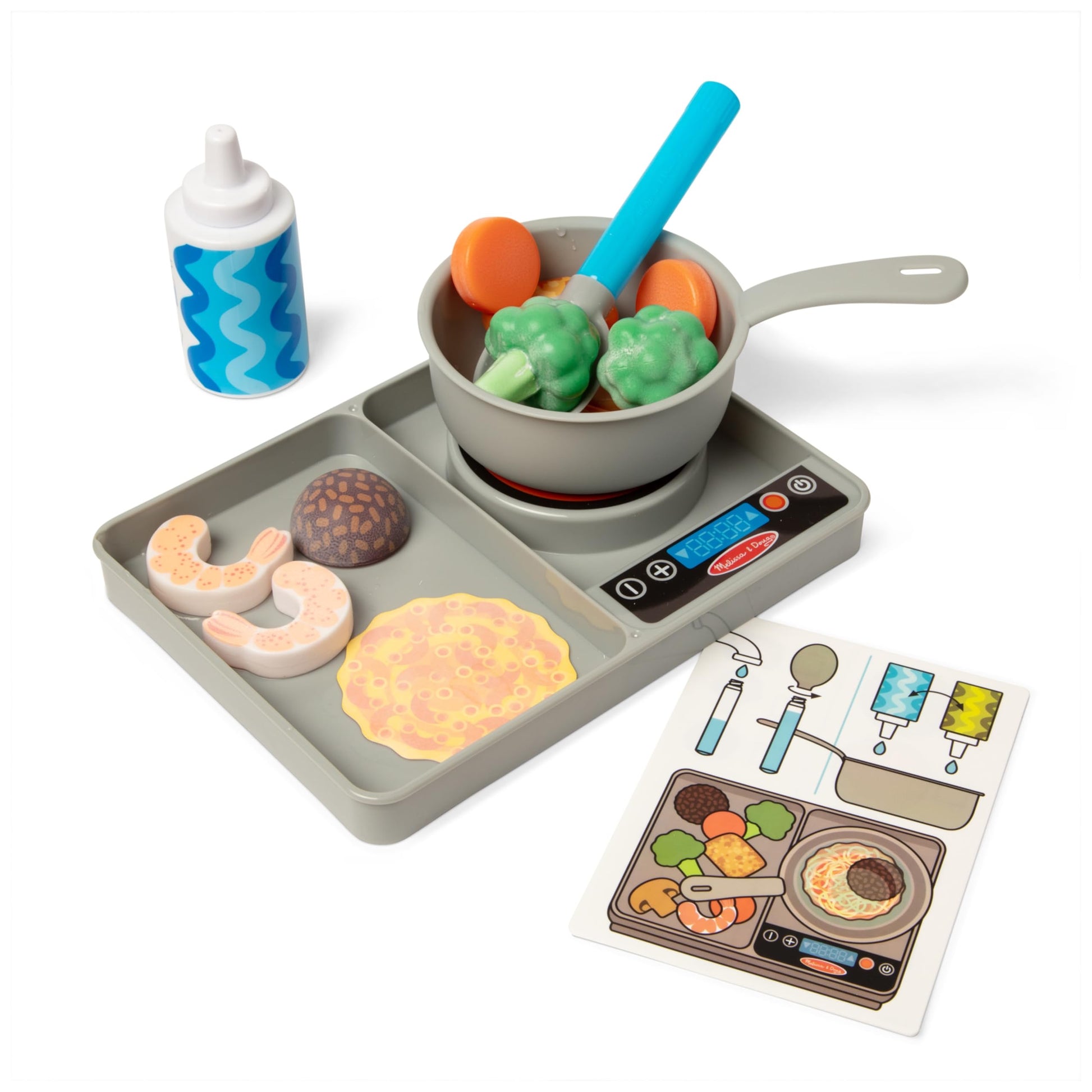 Melissa & Doug - Water Wow! Pretend Play Stir & Simmer Play Set Melissa & Doug - Water Wow! Pretend Play Stir & Simmer Play Set