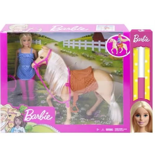 Barbie - Doll and Horse Playset
