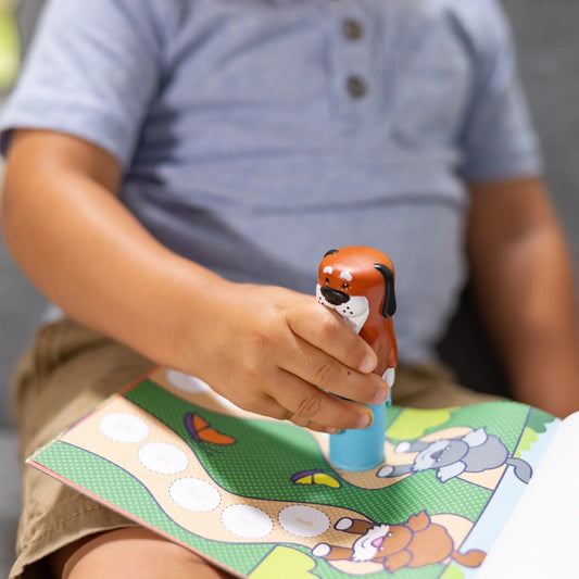 Melissa & Doug Sticker WOW! Pad + Stamp Set Dog 3-6Y — BambiniJO Jordan