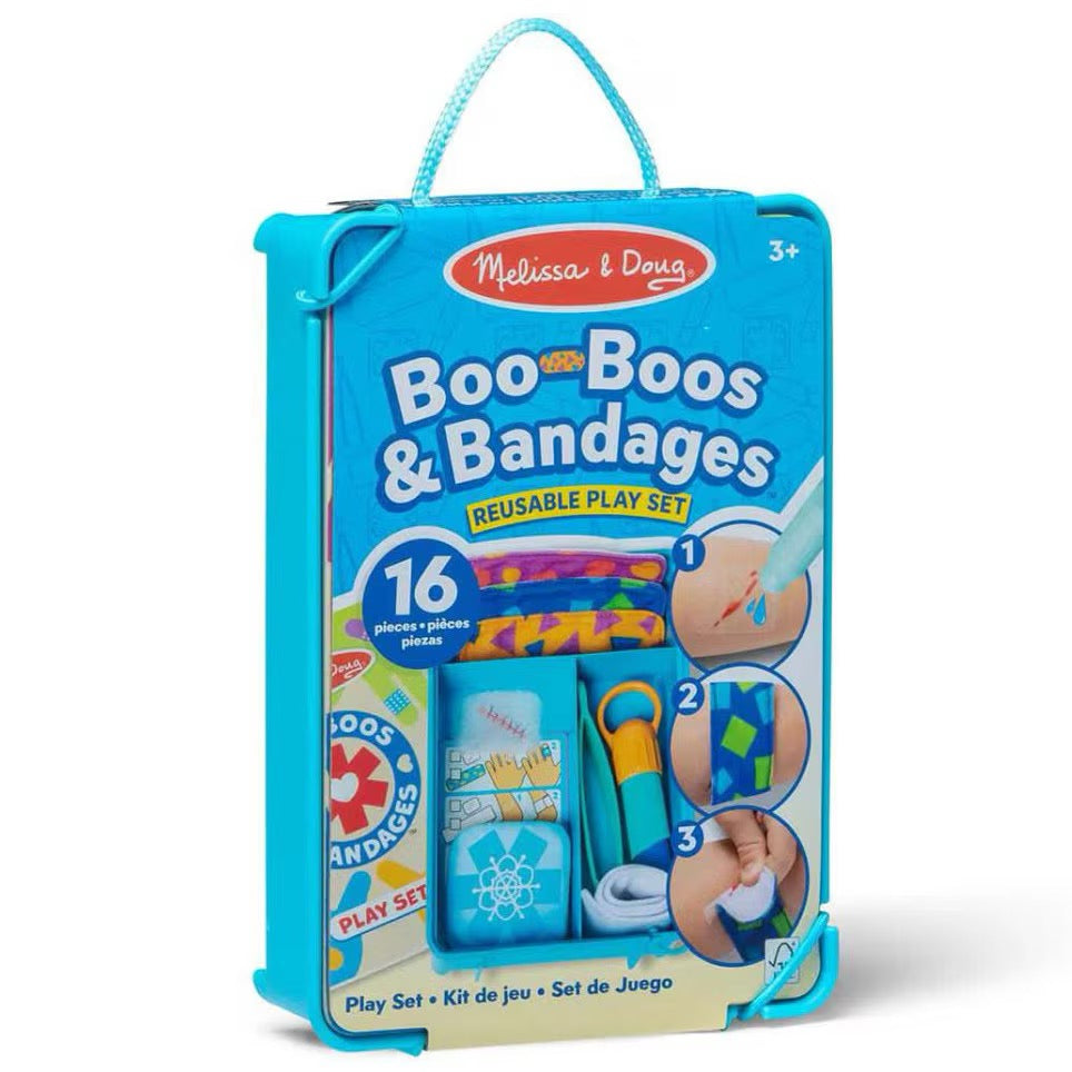 Melissa & Doug - Boo-Boos & Bandages Reusable Play Set Melissa & Doug - Boo-Boos & Bandages Reusable Play Set