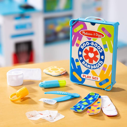 Melissa & Doug Boo-Boos & Bandages Reusable Play Set 3-6Y — BambiniJO Jordan