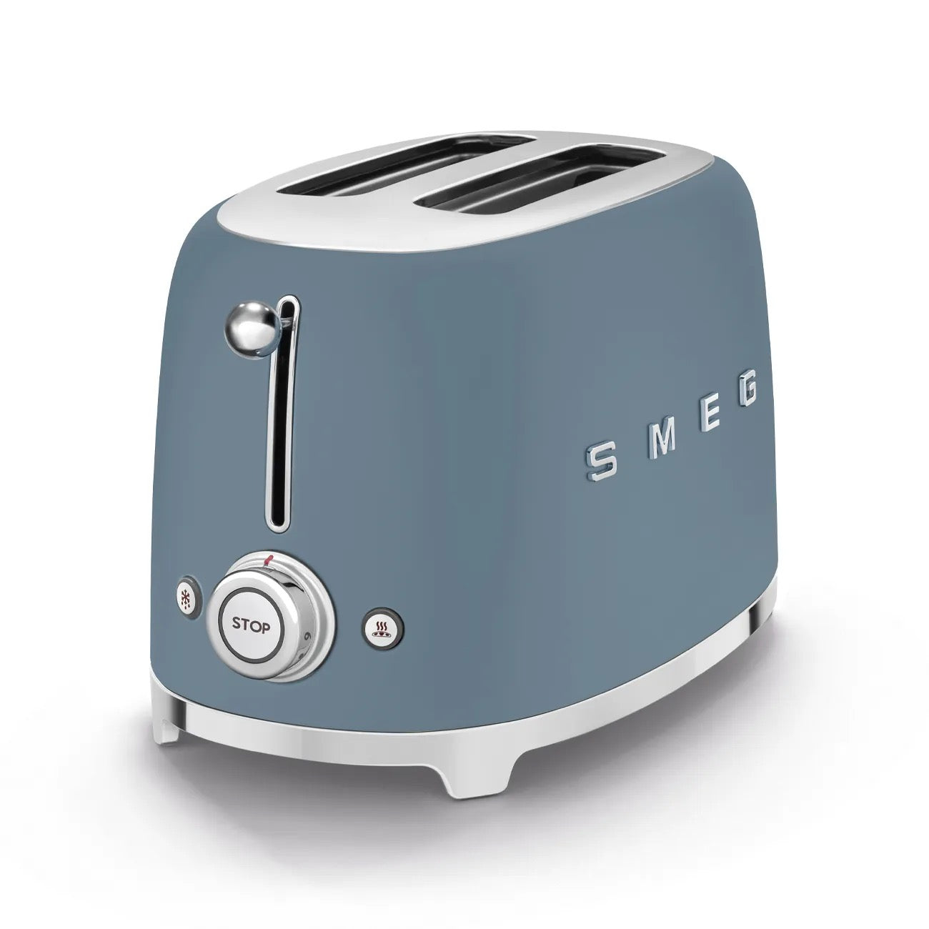 Smeg - Toaster | 2 Slots | 50's Style Aesthetic | Storm Blue