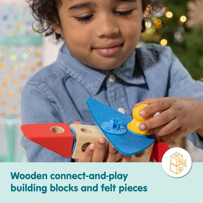 Melissa & Doug - Blockables Vehicles Building Set | 54pc